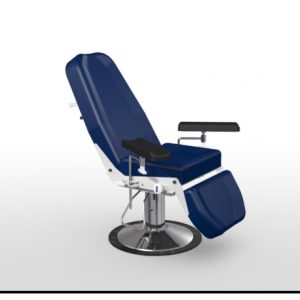 Poltrona per prelievo di sangue PROMOTAL (gamba indipendente)