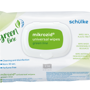 Mikrozid Universal Wipes Green Line